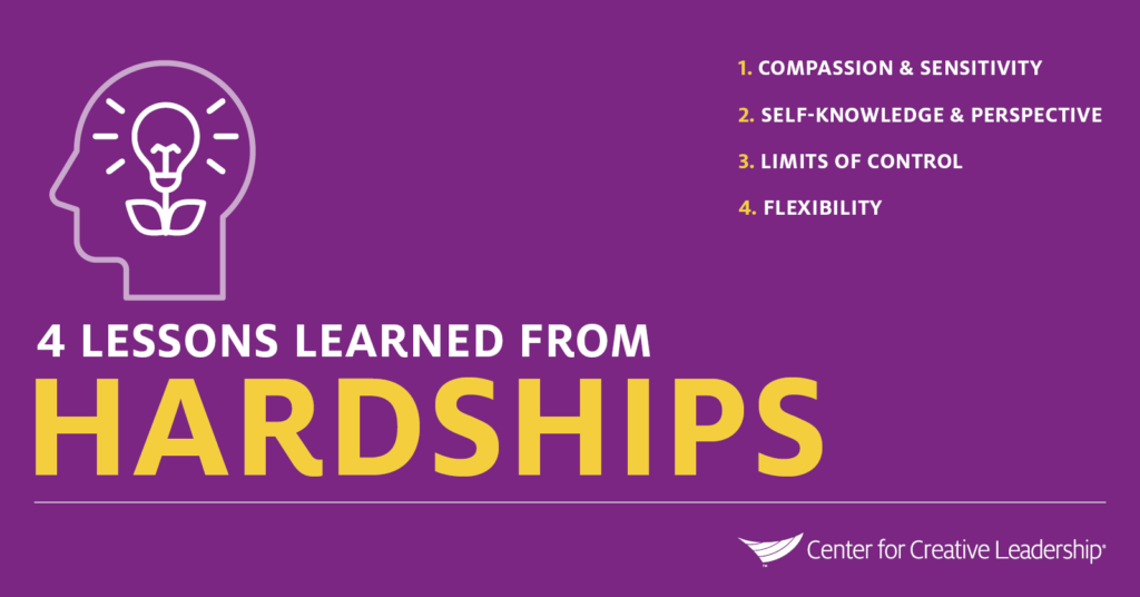 Infographic: 4 Lessons Learned From Hardships