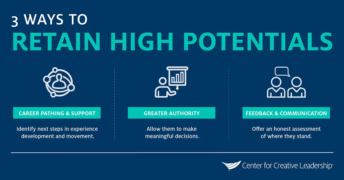 Infographic: 3 Ways to Retain High-Potential Talent