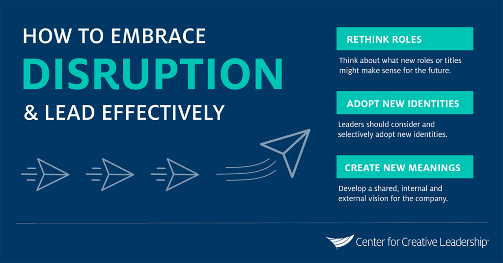 Infographic: How to Embrace Disruption and Lead Effectively