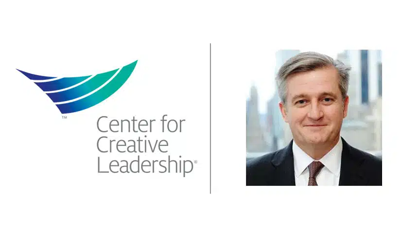 image of Center for Creative Leadership logo and Robert J. Webb visiting fellow