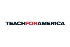 logo of Teach for America for Teach for America and 足球电子竞技(济南)官方入口 partnership