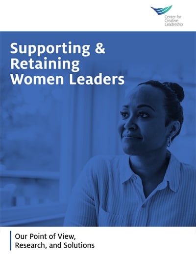 Supporting & Retaining Women Leaders Cover
