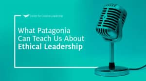 Lead With That Podcast: What Pagagonia Can Teach Us About Ethical Leadership