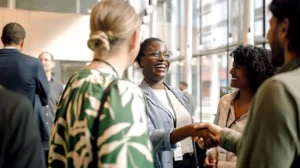 a diverse group of colleagues represents CCL's REAL framework
