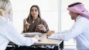 Professionals in Saudi Arabia discuss the transition from private to public sector work
