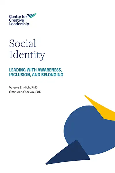 Social Identity book cover - Center for Creative Leadership
