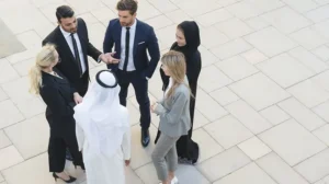 Middle East leaders discussing leadership capabilities